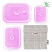 Load image into Gallery viewer, High-Quality Silicone Collapsible Airtight Food Container - Bundle Set of 4