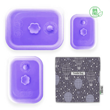 Load image into Gallery viewer, High-Quality Silicone Collapsible Airtight Food Container - Bundle Set of 4
