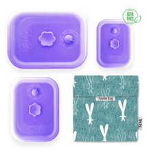 Load image into Gallery viewer, High-Quality Silicone Collapsible Airtight Food Container - Bundle Set of 4