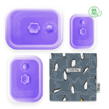 Load image into Gallery viewer, High-Quality Silicone Collapsible Airtight Food Container - Bundle Set of 4