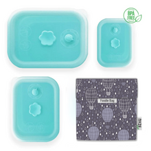 Load image into Gallery viewer, High-Quality Silicone Collapsible Airtight Food Container - Bundle Set of 4