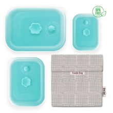 Load image into Gallery viewer, High-Quality Silicone Collapsible Airtight Food Container - Bundle Set of 4