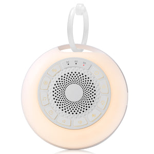 [NYZE] Portable Sleep Soother White Noise Machine with 26 Soothing Sounds and 7 Color LED Nightlights