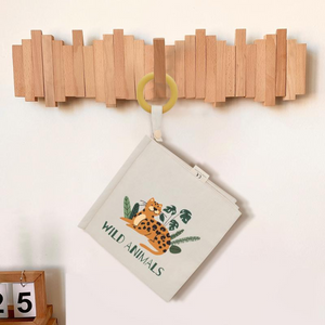 Baby Early Learning Cloth Book - Wild Animals