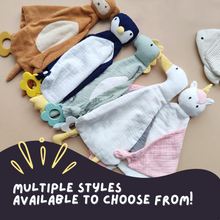 Load image into Gallery viewer, Teether Muslin Comforter