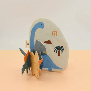 Baby Early Learning Cloth Book - Dinosaur