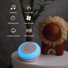 Load image into Gallery viewer, Portable Baby Sleep Soother | White Noise Machine