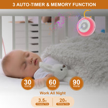 Load image into Gallery viewer, [NYZE] Portable Baby Sleep Soother | White Noise Machine with 26 Soothing Sounds and 7 Color LED Nightlights, Sleep Sound Therapy for Baby Toddlers Adults Insomnia