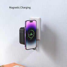 Load image into Gallery viewer, [NYZE] 10000mAh 5 in 1 Multi-Function, Travel Wall Charger, Magnetic Wireless Power Bank with built-in Cable