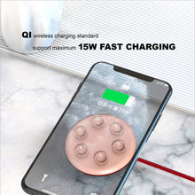 Load image into Gallery viewer, Fast Wireless Suction Cup Charger, MagSafe Style Charger, Suitable for Apple and Android Smartphones