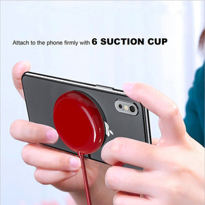 Fast Wireless Suction Cup Charger, MagSafe Style Charger, Suitable for Apple and Android Smartphones