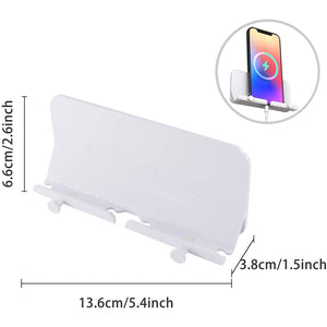 [NYZE] Wall Mount Multi-Purpose Holder With Self-Adhesive Strips | Charging Holder For Various Phone Models