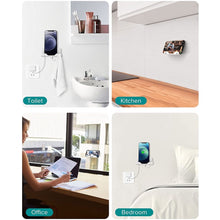 Load image into Gallery viewer, [NYZE] Wall Mount Multi-Purpose Holder With Self-Adhesive Strips | Charging Holder For Various Phone Models