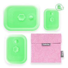 Load image into Gallery viewer, High-Quality Silicone Collapsible Airtight Food Container - Bundle Set of 4