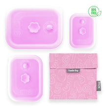 Load image into Gallery viewer, High-Quality Silicone Collapsible Airtight Food Container - Bundle Set of 4