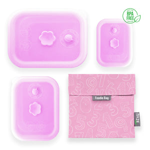 High-Quality Silicone Collapsible Airtight Food Container - Bundle Set of 4