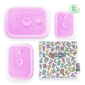 High-Quality Silicone Collapsible Airtight Food Container - Bundle Set of 4