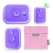 Load image into Gallery viewer, High-Quality Silicone Collapsible Airtight Food Container - Bundle Set of 4