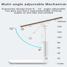 Load image into Gallery viewer, Super Lightweight, Extra Sturdy Foldable Aluminium Table Stand for Smartphones, Tablets