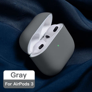 [NYZE] Liquid Silicone Case For Apple AirPods 3, Supports Wireless Charging