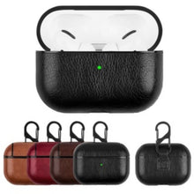 Load image into Gallery viewer, [NYZE] Protective Business Style Leather Case For Apple AirPods Pro and Apple AirPods 1/2 Supports Wireless Charging