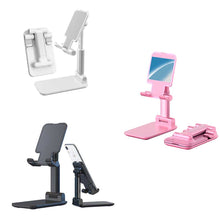 Load image into Gallery viewer, Super Lightweight, Extra Sturdy Foldable Aluminium Table Stand for Smartphones, Tablets