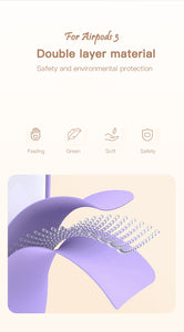 [NYZE] Liquid Silicone Case For Apple AirPods 3, Supports Wireless Charging