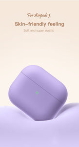 [NYZE] Liquid Silicone Case For Apple AirPods 3, Supports Wireless Charging